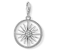 Thomas Sabo - Colección de Sol, Luna y Estrella, Dije de Sol Plateado