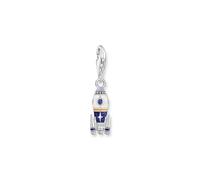 THOMAS SABO Colgante de cohete con esmalte frío de plata de ley 925, ennegrecido, esmalte frío