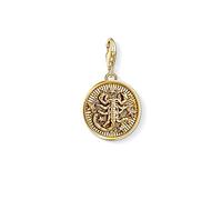 Thomas Sabo - Colgante de Mujer "Charm Zodíaco Escorpión Charm Club", Plata de Ley 925, Plateado