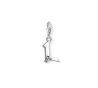 Thomas Sabo - Colgante de Mujer, Plata de Ley 925 con Circonitas Blancas, Plateado, 6 cm