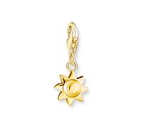 THOMAS SABO Colgante de sol chapado en oro de 18 quilates de plata 2024-413-39, talla única, Plata de ley, No es una piedra preciosa