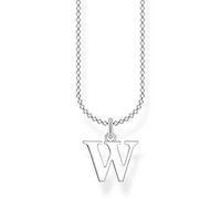 THOMAS SABO Collar con letra W en plata de ley 925 KE2032-001-21