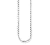 Thomas Sabo Collar de Cordón de Plata de Ley 925 KE1348-001-12-L40, 40 cm, Plata