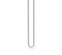 Thomas Sabo Collar de Cordón de Plata de Ley 925 KE1348-637-12-L80, 80 cm, Plata 1