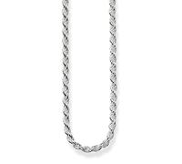 Thomas Sabo Collar de Cordón de Plata de Ley 925 KE1349-001-12-L60, 60 cm, Plata
