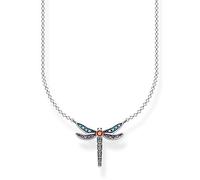 Thomas Sabo Collar con colgante de Mujer con Plata de Ley 925, Circonita