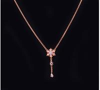 Thomas Sabo Collar Mujer 925 Sterling KE2171-416-14-L45V Color Oro Rosa Nuevo