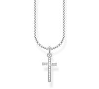 Thomas Sabo - Collares elegantes con símbolos para Mujer, Cruz de plata