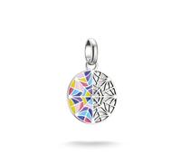 THOMAS SABO Connect CC1314-691-7 - Colgante de plata de ley 925 con esmalte para ventana