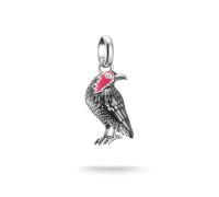 THOMAS SABO Connect CC1318-691-11 - Colgante de plata de ley 925, diseño de cuervo