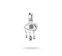 THOMAS SABO Connect CC1319-643-11 - Colgante de plata de ley 925, diseño de ojo lagrimal