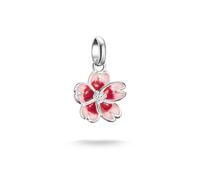 THOMAS SABO Connect CC1343-007-9 - Colgante de plata de ley 925, diseño de flor de cerezo