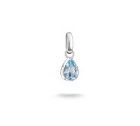 Thomas Sabo Connect Colgante Charm Birthstone Collection de Plata de Ley 925 Marzo CC1331-699-1