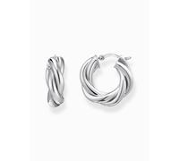 Thomas Sabo CR742-001-41 Bold - Aros de plata 20,0 mm diseño entrelazado para...