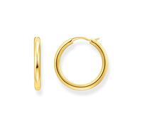 Thomas Sabo CR745-413-39 Bold - Pendientes de aro dorados 26,8 mm Unisex Plat...