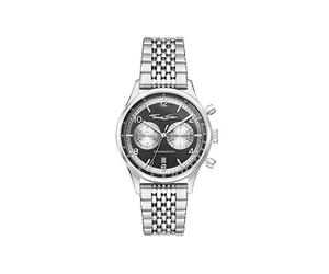 THOMAS SABO Cronógrafo WA0375-201-203-40 mm, Plateado, Negro, 40 mm, Pulsera