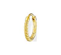 THOMAS SABO Cuerda Criolla Simple Plata Chapada en Oro CR694-413-39, Oro Amarillo