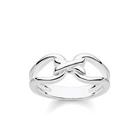 Thomas Sabo Heritage TR2236-001-21 - Anillo de plata de ley 925 para mujer, 54 cm, Plata de ley, Sin información