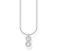 THOMAS SABO Infinity - Collar de plata de ley 925, 38-45 cm de longitud