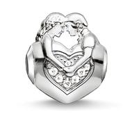 Thomas sabo karma cuentas, mujeres sweethearts de perlas, plata de ley