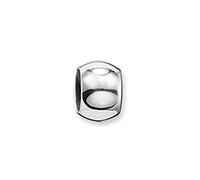 Thomas Sabo karma cuentas, Unisex tapón, Plata de Ley 925, silicona
