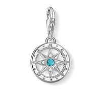 Thomas Sabo Colgante charm brújula de viaje para mujer Plata de ley 925 1228-405-17