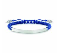 Thomas sabo love bridge, mujer, pulsera ojo de názar, plata de ley 92
