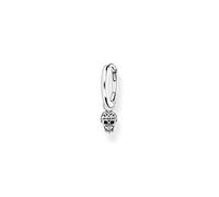 Thomas Sabo - Pendiente de Aro con Abalorio, Aro en Plata con Calavera