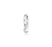 THOMAS SABO Pendientes con Colgante Criollo con Luna Plata de Ley 925 CR708-051-14, Plateado