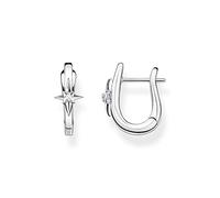 THOMAS SABO Pendientes de Aro Estrella Plata de Ley 925 CR654-643-21, Plateado