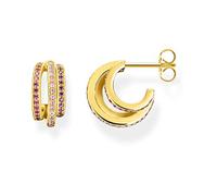 Thomas Sabo Pendientes de aro Señoras 18 quilates (750) bicolor No aplica Irregular - CR663-973-7