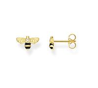 Thomas Sabo Pendientes de mujer con forma de abeja, oro amarillo, plata de ley 925, H2052-565-7