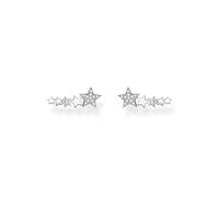 Thomas Sabo Pendientes de plata de ley 925 para mujer, diseño de estrellas