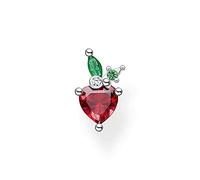 THOMAS SABO - Pendientes de tuerca con diseño de frutas para Mujer, Pendiente de tuerca de fresa