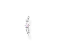 THOMAS SABO Pendientes Individuales de Ópalo Imitación Plata de Ley 925 H2182-166-7, Rosa
