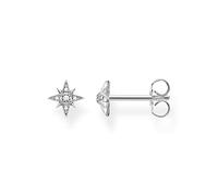 THOMAS SABO Pendientes Individuales Estrella de Plata de Ley 925 H2144-051-14, Plateado