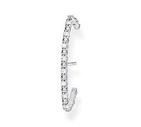 THOMAS SABO Pendientes Individuales Piedras Blancas Plata de Ley 925 H2155-051-14, Plateado