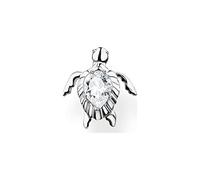 THOMAS SABO Pendientes Individuales Tortuga Plata de Ley 925 H2235-051-14, Plateado