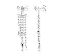 Thomas Sabo Pendientes para mujer de plata 925 con circonitas 32017945, talla única, Metal precioso., Cubic Zirconia,