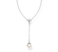 Thomas Sabo Perle mit Stern KE1986-167-14-L45V Cadena de Cuello para Mujeres