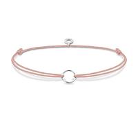 Thomas Sabo Little Secret Pulsera de charms para mujer con círculo, plata de ley 925, LS068-173-19