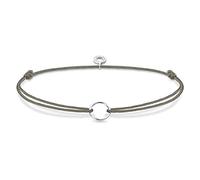 Thomas Sabo Little Secret Pulsera de charms para mujer con círculo, plata de ley 925, LS066-173-5