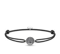 Thomas Sabo - Pulsera con circulo con detalles gráficos, Unisex, Plata de Ley 925