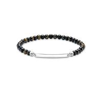 Thomas Sabo Pulsera con cuentas de plata 925 reciclada A2178-372-7-L19