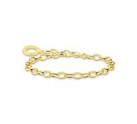 Thomas Sabo pulsera con dijes Classic plata chapada en oro X0031-413-39-L17