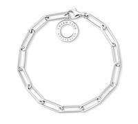 Thomas Sabo Pulsera con dijes de plata de ley 925 X0259-001-21-L15.5