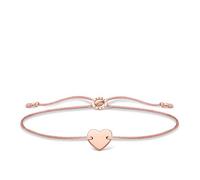 THOMAS SABO Pulsera Corazón Plata Chapada A1996-597-19-L20V, 13-20 cm, Oro Rosa