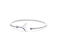 THOMAS SABO - Pulsera de Mujer de Plata de Ley- Plata- Azul Oscuro y Azul Claro Espinela Ar 109-644-1-L17 - Accessories - Mujer - Gris - ONE SIZE -