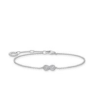 THOMAS SABO Pulsera Infinity Plata de Ley 925 A2003-051-14-L19V, 16-19 cm, Plateado