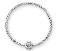 Thomas Sabo Pulsera Karma Beads de Mujer con Plata de Ley 925